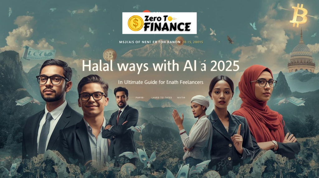 Halal ways to earn with AI in 2025 – Ultimate guide for Muslim freelancers on Zero To Finance